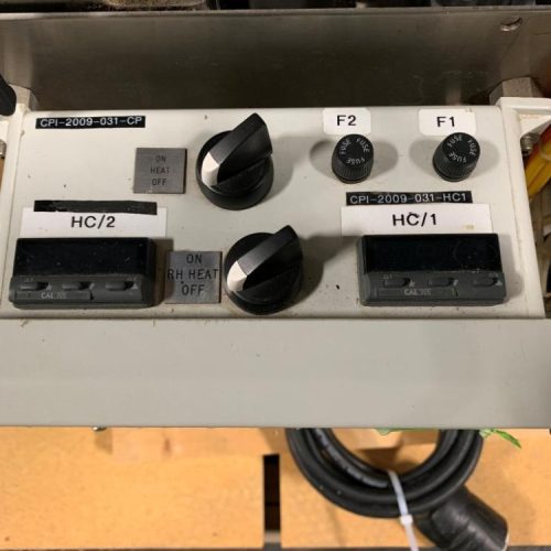 Econoseal Model 9074 Twinseal 30 CPM Manual Load Hot Glue Carton Sealer