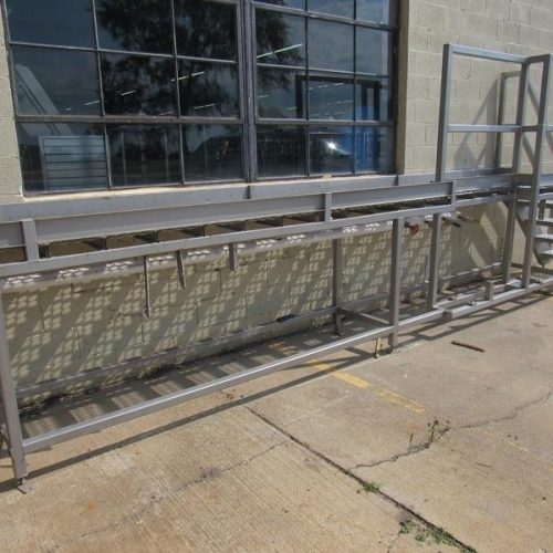 Blentech Model HT2016ID 3 ft W x 19 ft L S/S Steam Blancher