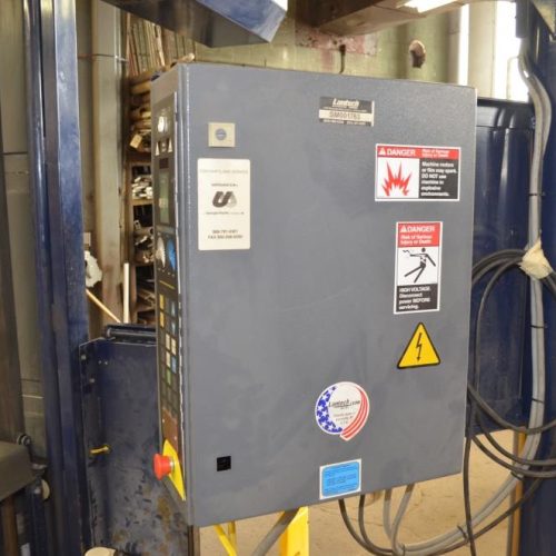 Lantech Model S400 35 LPH Straddle Style Pallet Stretch Wrapper