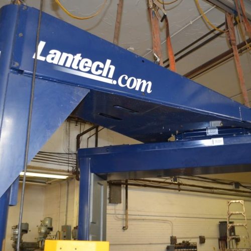 Lantech Model S400 35 LPH Straddle Style Pallet Stretch Wrapper