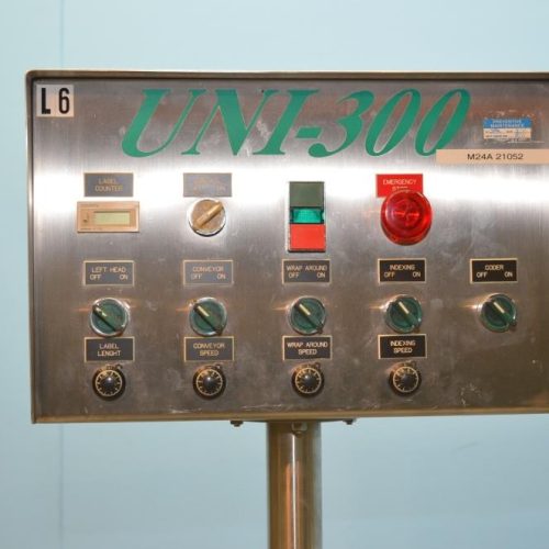 CLI Model UNI310 Wraparound 275 CPM Pressure Sensitive Labeler