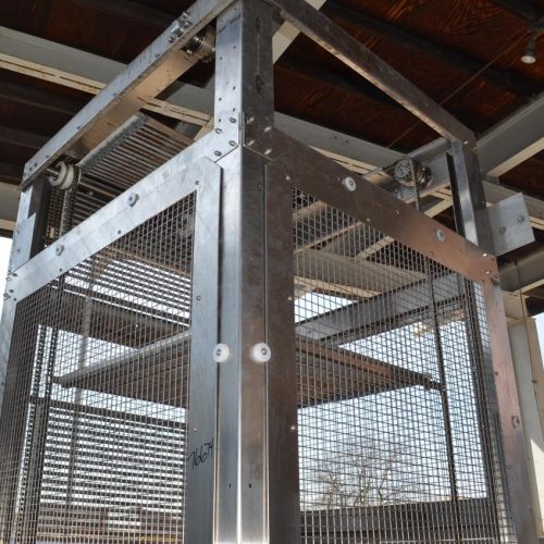 Nercon Model FlexLift S/S Case, Bundle or Bag Lift or Lower Transfer Elevator