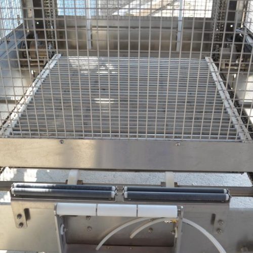 Nercon Model FlexLift S/S Case, Bundle or Bag Lift or Lower Transfer Elevator