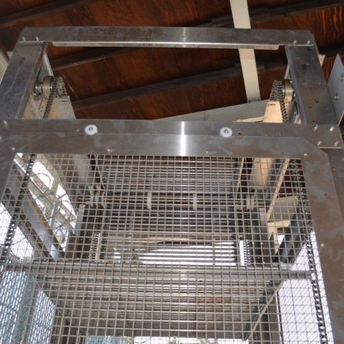 Nercon Model FlexLift S/S Case, Bundle or Bag Lift or Lower Transfer Elevator