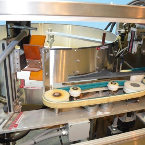 Palace 250 BPM Model D3SPBH15 S/S 36 in Dia Bottle Unscrambler w/ H15 Feeder