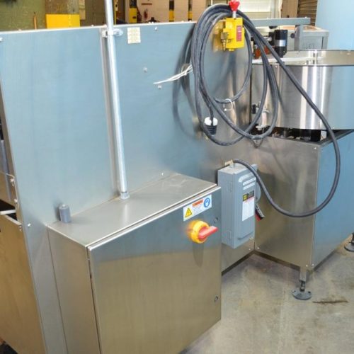 Palace 250 BPM Model D3SPBH15 S/S 36 in Dia Bottle Unscrambler w/ H15 Feeder