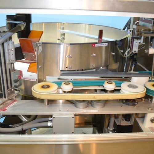 Palace 250 BPM Model D3SPBH15 S/S 36 in Dia Bottle Unscrambler w/ H15 Feeder