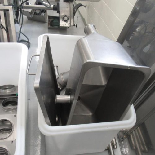 Pack Line Model PXG2 Inline Dual Lane Cup Filling System with Denester