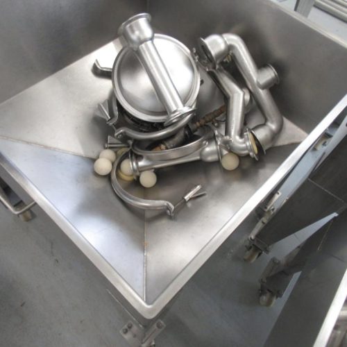 Pack Line Model PXG2 Inline Dual Lane Cup Filling System with Denester