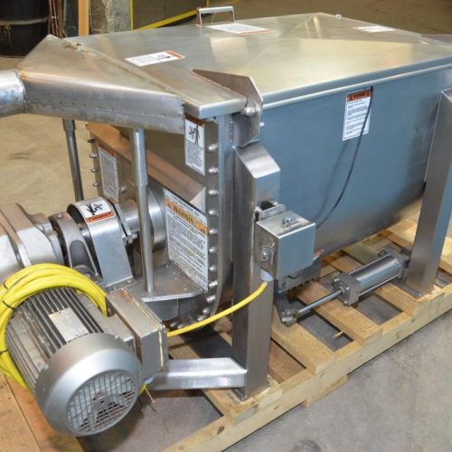 (Unused) 10 Cu Ft Lowe Model CD10 S/S Heavy Duty Double Ribbon Blender