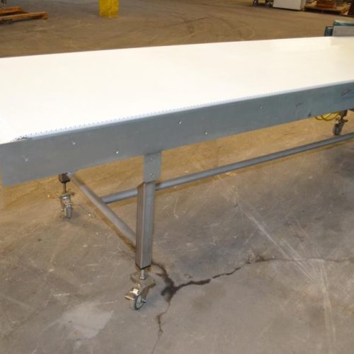 35 in W x 164 in L Keenline Plastic Interlocking Chain Conveyor