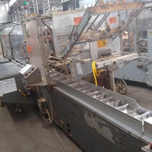 Adco Model 9JBC125EC 125 CPM Auto Hot Melt Horizontal Cartoner w Pro Blue