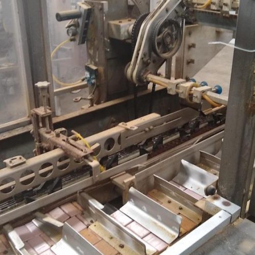 Adco Model 9JBC125EC 125 CPM Auto Hot Melt Horizontal Cartoner w Pro Blue