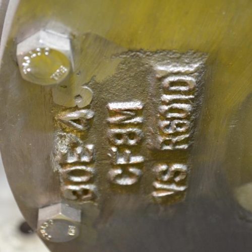 WM W Meyer Model 430E654 (6) Vane S/S Rotary Valve