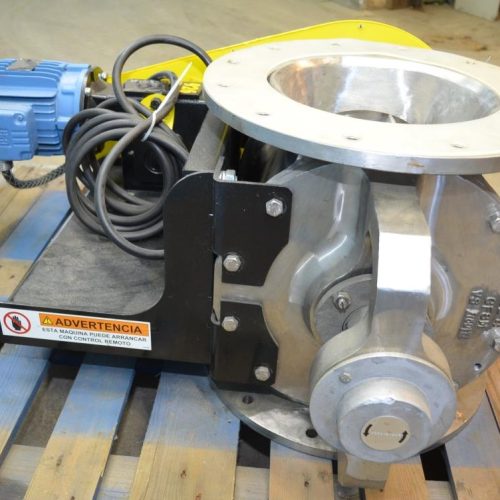 WM W Meyer Model 430E654 (6) Vane S/S Rotary Valve