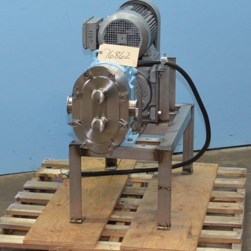 Waukesha Model 60 5 HP S/S Positive Displacement Pump