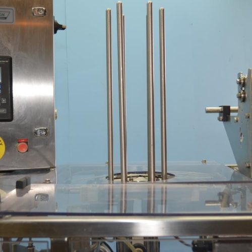 Pack Line Model PXG1 S/S 100 CPM Inline Cup Filler, Sealer, Lidder