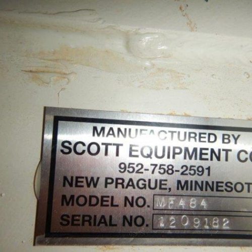 50 Cubic Foot Scott Model MF484 C/S Blender, Feeder, Lump Breaker