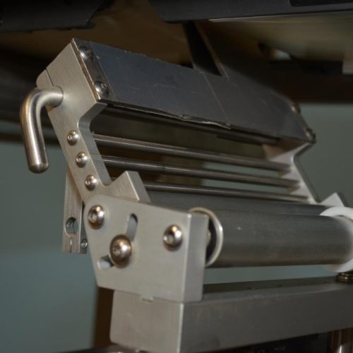 QLC High Speed Servo Driven Bottom Labeler with Label Aire 3115 Redundant Heads