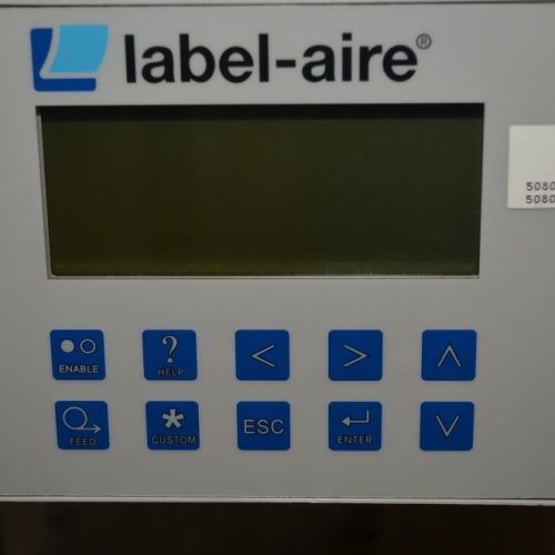 QLC High Speed Servo Driven Bottom Labeler with Label Aire 3115 Redundant Heads
