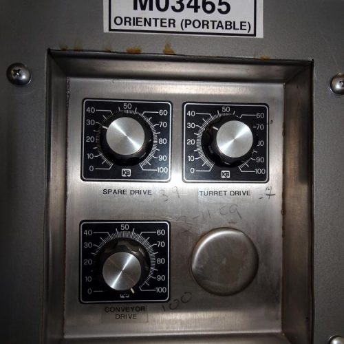 Hoppmann 12 Head Rotary Radial Container Orienter