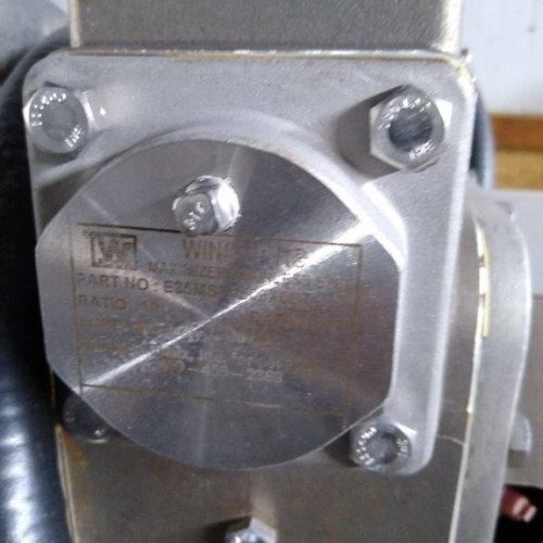 1,500 Gallon CVC 316 S/S Vertical Single Wall Bottom Turbine Agitated Tank