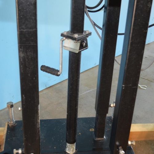 Chadam (6) Quill Inline Spindle Capper with S/S Vibratory Feed Bowl and Cap Chute