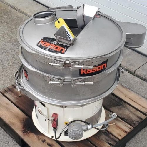 Kason 24 in Diameter S/S Single Deck Vibratory Sifter Screener