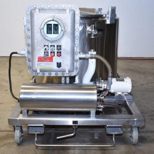 200 Gallon DCI 316L S/S Inconel 625 Dimple Jacketed Kettle with Pump