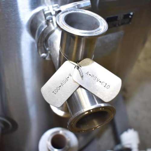 200 Gallon DCI 316L S/S Inconel 625 Dimple Jacketed Kettle with Pump