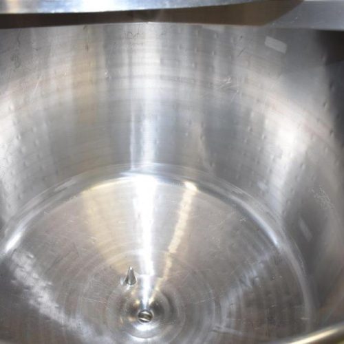 200 Gallon DCI 316L S/S Inconel 625 Dimple Jacketed Kettle with Pump