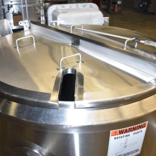 200 Gallon DCI 316L S/S Inconel 625 Dimple Jacketed Kettle with Pump