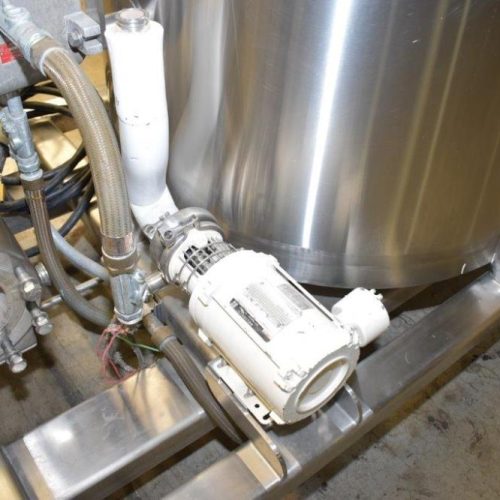 200 Gallon DCI 316L S/S Inconel 625 Dimple Jacketed Kettle with Pump