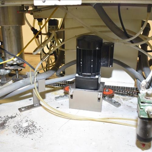 Mateer Burt Model 4020 Dual Head S/S Powder Auger Filler w 4.5in Wide Conveyor