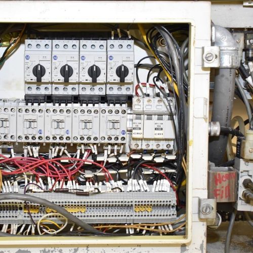 Mateer Burt Model 4020 Dual Head S/S Powder Auger Filler w 4.5in Wide Conveyor