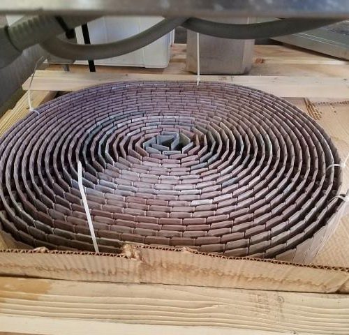 McBrady Model 200 72 in Diameter 200 BPM Orbital Bottle Rinser