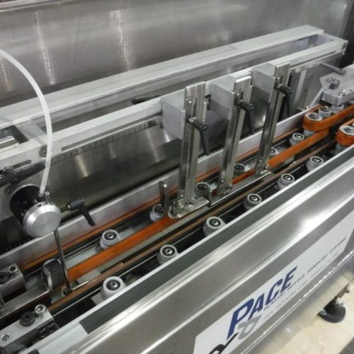 Pace Model 20M300AR S/S 36 in Diameter Bottle Unscrambler with Feeder