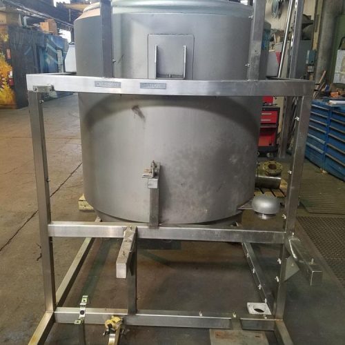 300 Gallon Marten Petersen S/S Vertical Insulated Tank