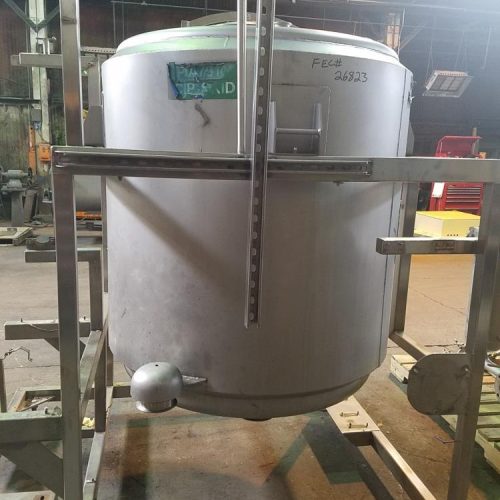 300 Gallon Marten Petersen S/S Vertical Insulated Tank