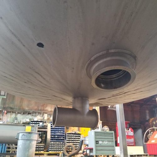 300 Gallon Marten Petersen S/S Vertical Insulated Tank