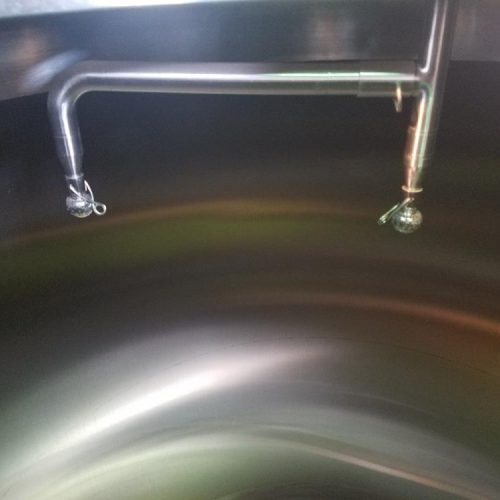 300 Gallon Marten Petersen S/S Vertical Insulated Tank