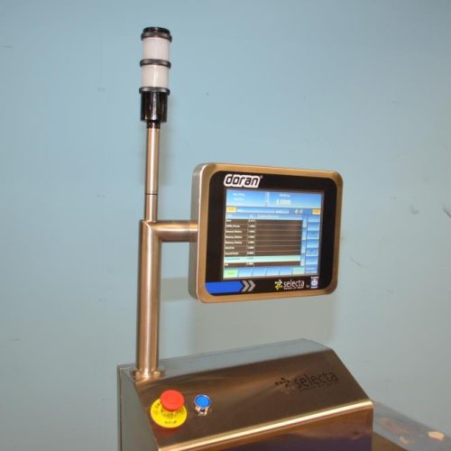 Doran Model Selecta 11.5 in W x 19 in L 5 kg Load Cell 240 PPM S/S Checkweigher