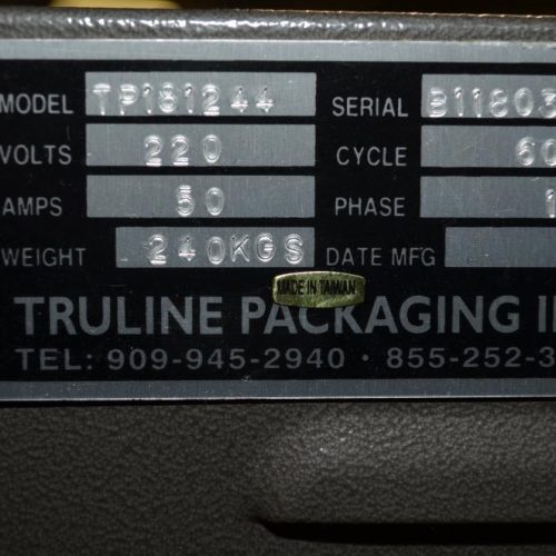 Truline Packaging Model TP181244 44 in L x 18 in W Heat Shrink Tunnel