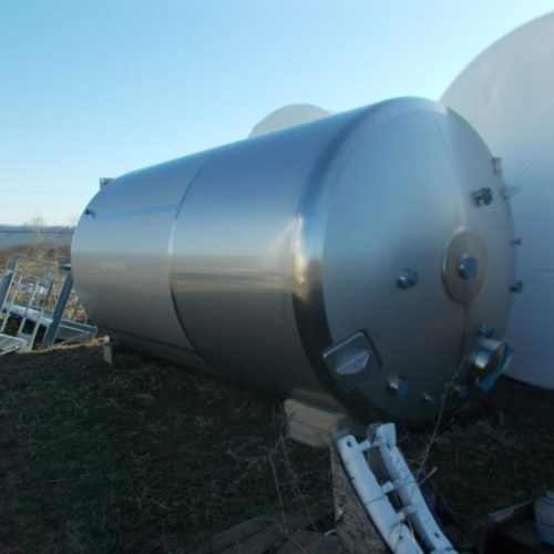 6,500 Gallon Membrane Process & Controls S/S Vertical Insulated Propagation Tank