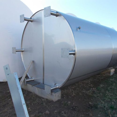 6,500 Gallon Membrane Process & Controls S/S Vertical Insulated Propagation Tank