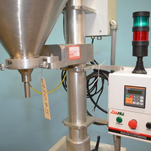 All Fill Model B350E Single Head Volumetric Auger Filler with Agitated Hopper