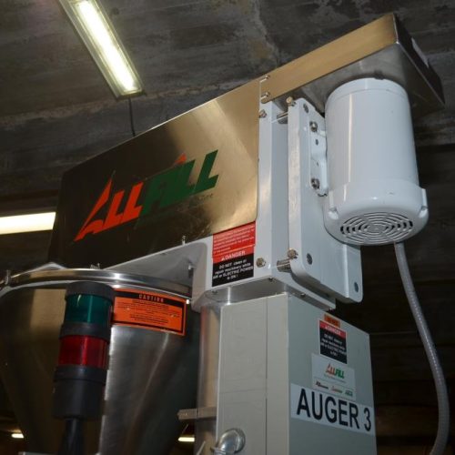 All Fill Model B350E Single Head Volumetric Auger Filler with Agitated Hopper