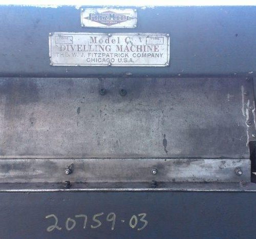 Fitzpatrick Model DKAS012 S/S Twin Screw Feed 12 in Wide Body Mill