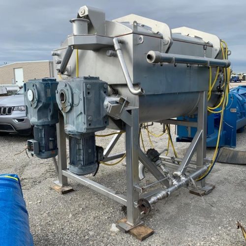 MTC Model SC3000 S/S 3,000 Pound Dual Motion Jacketed Paddle Blender