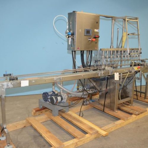 Filling Equipment Company (12) Head S/S Inline Pressure Overflow Filler